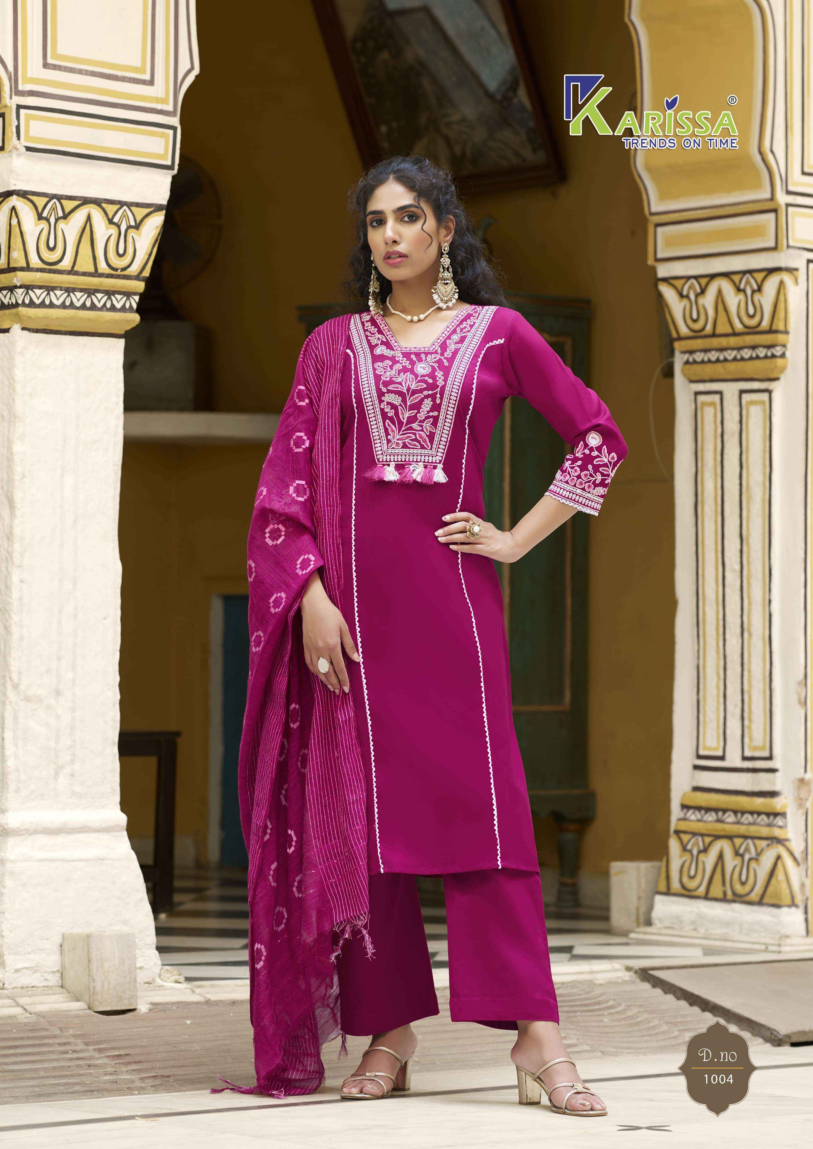 Karissa Vaani Linen Cotton Kurti Combo 4 pcs Catalogue
