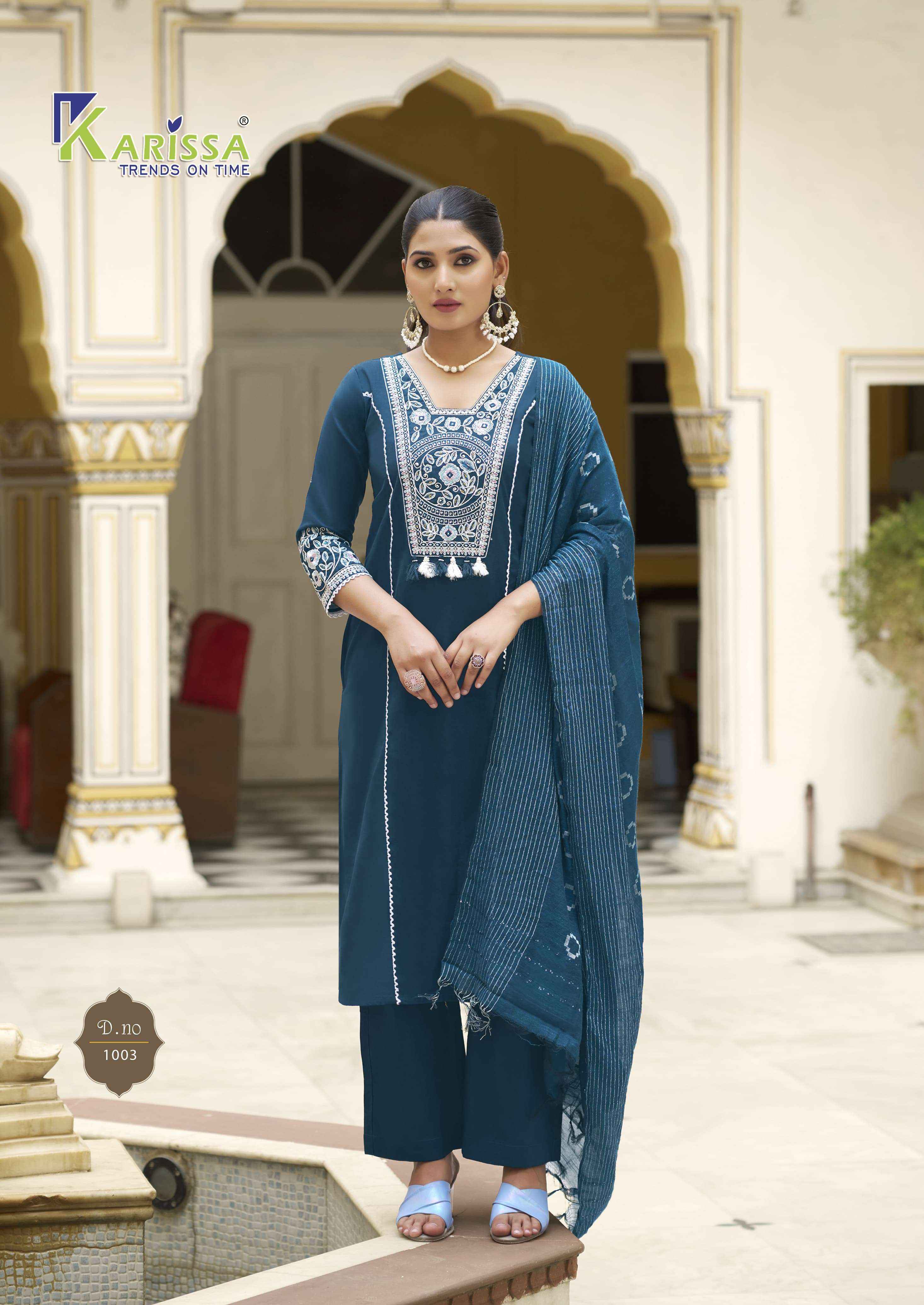 Karissa Vaani Linen Cotton Kurti Combo 4 pcs Catalogue