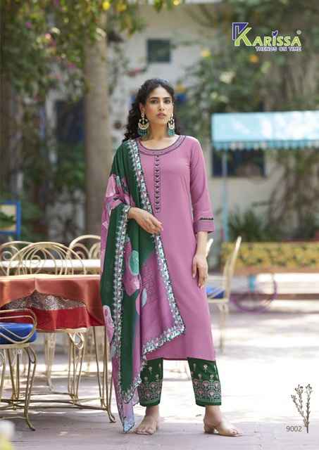 Karissa Vidisha Vol 9 Rayon Kurti Combo 6 pcs Catalogue