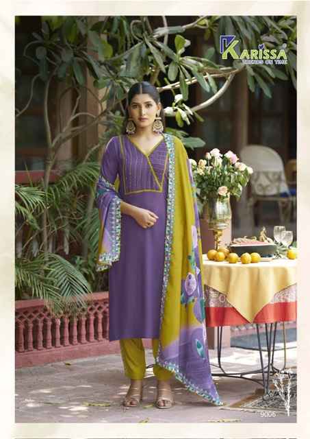 Karissa Vidisha Vol 9 Rayon Kurti Combo 6 pcs Catalogue