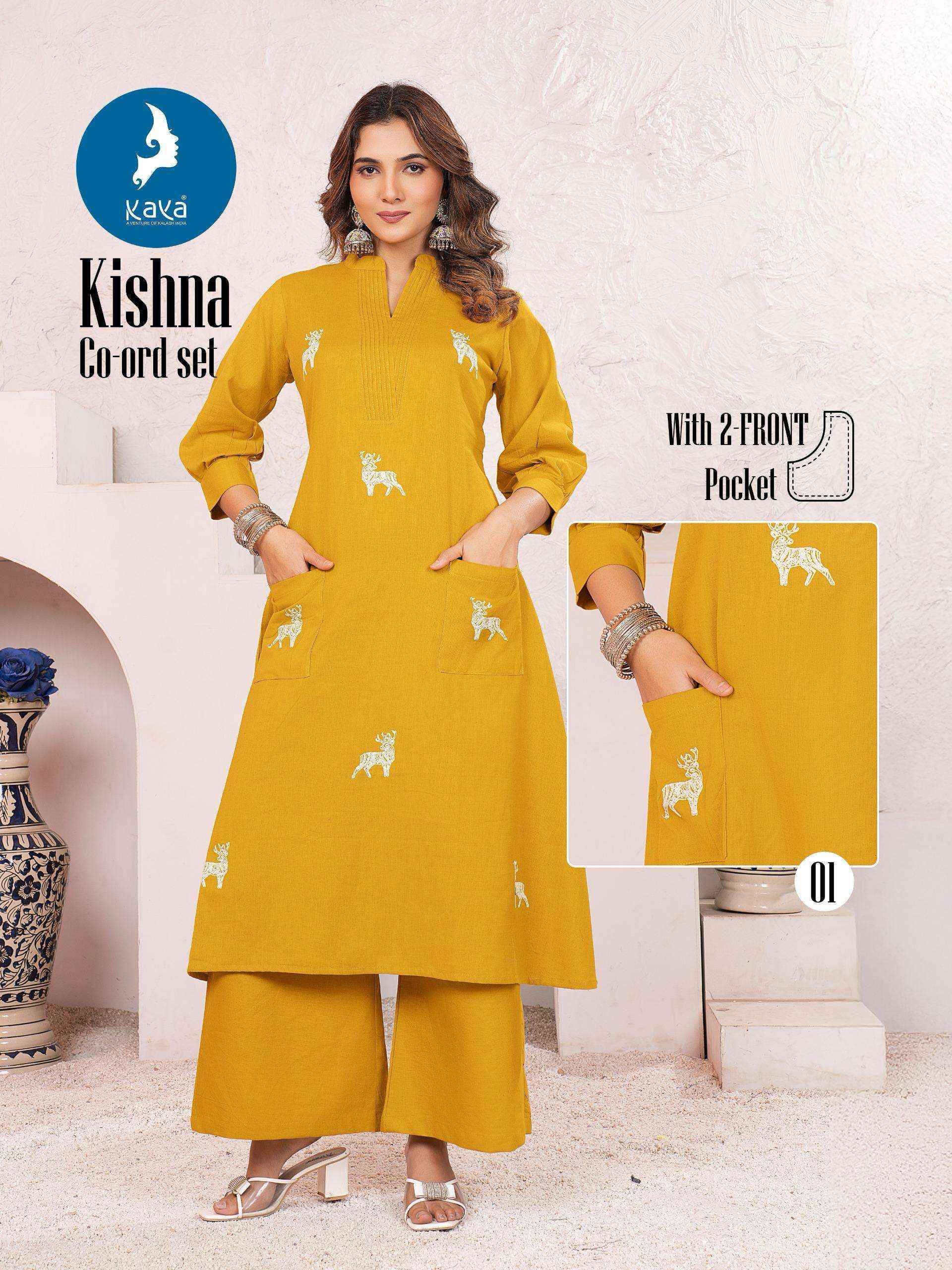 Kaya Kishna Cotton Kurti With Bottom 4 pcs Catalogue