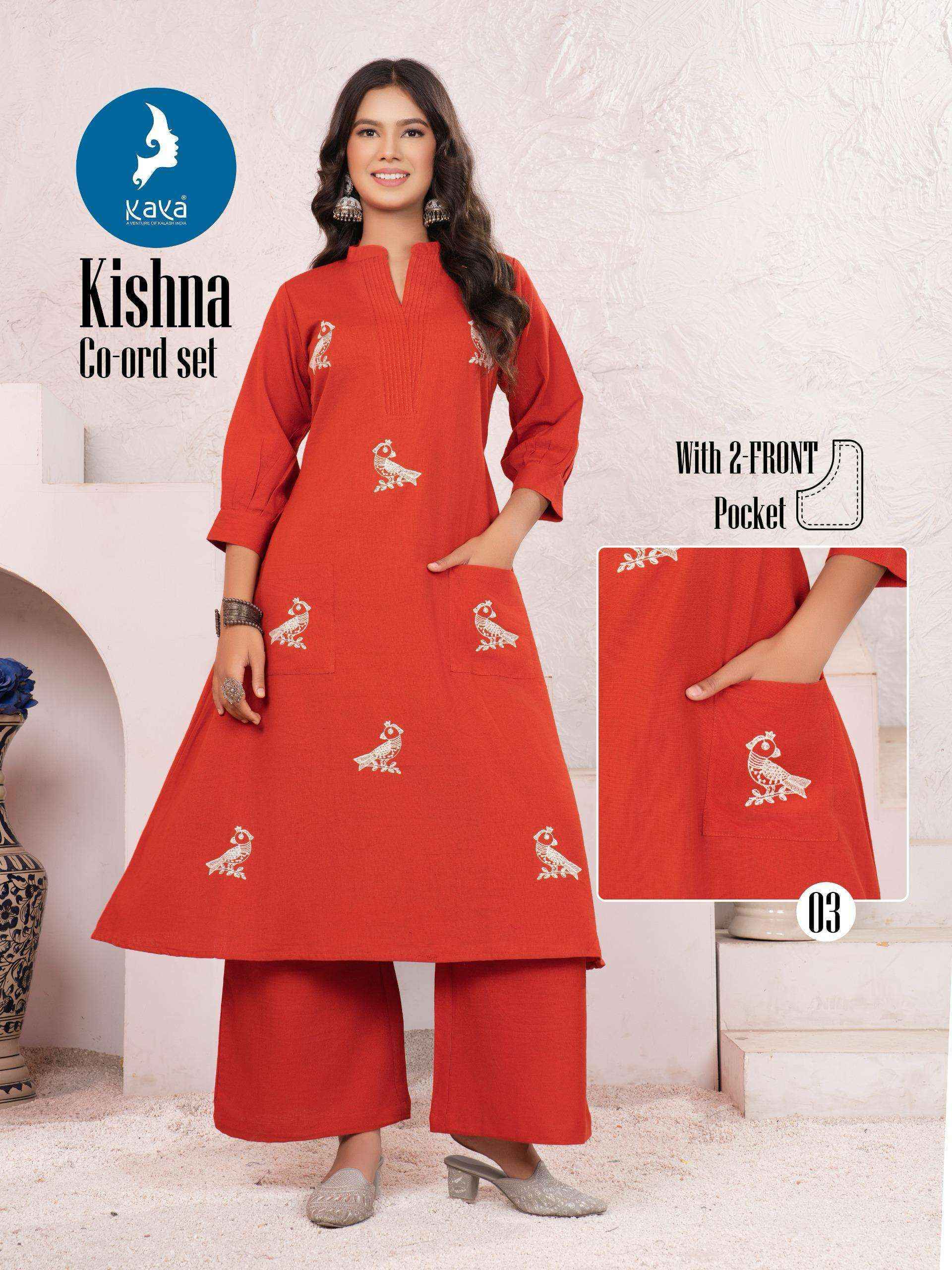 Kaya Kishna Cotton Kurti With Bottom 4 pcs Catalogue
