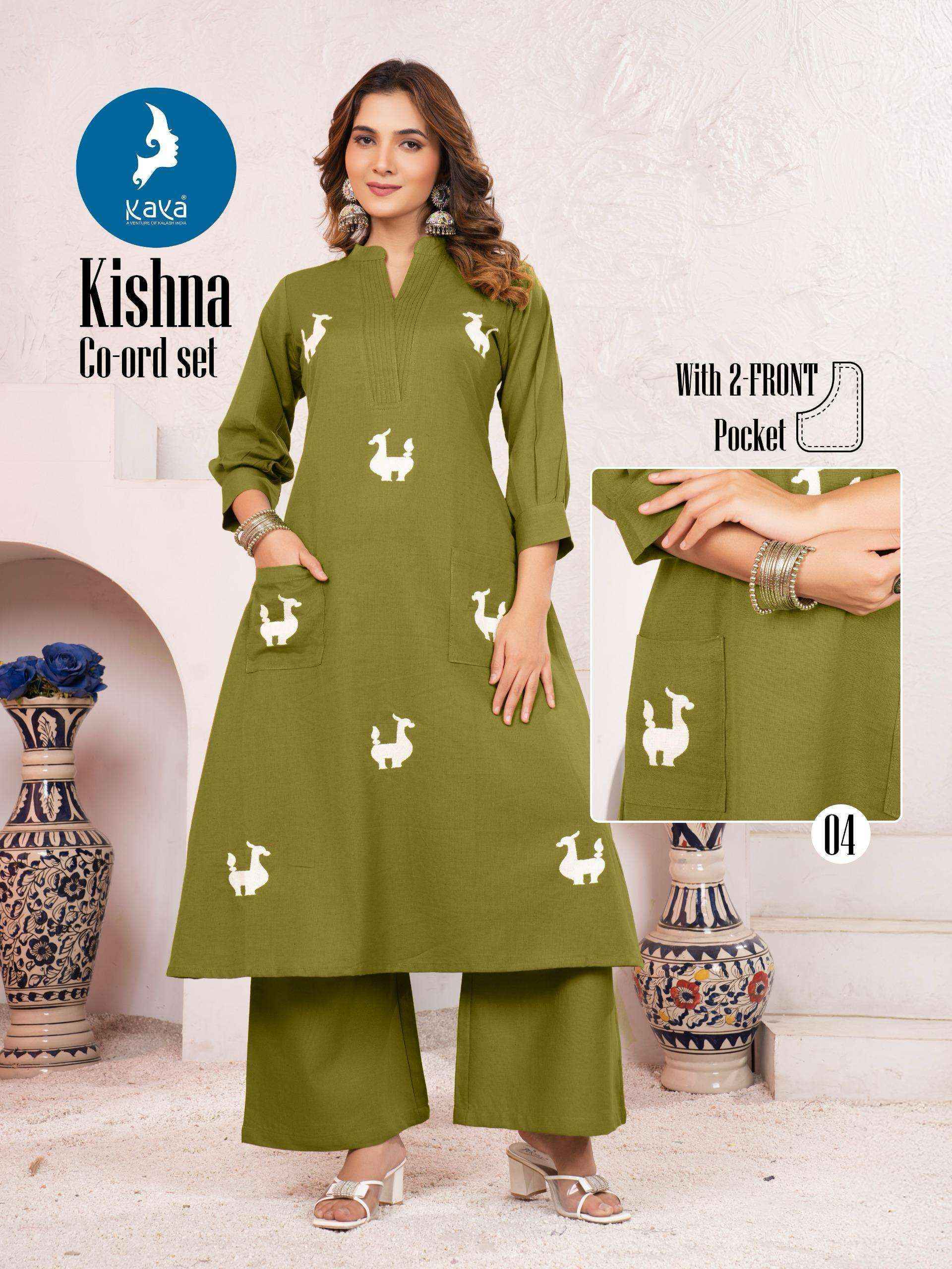 Kaya Kishna Cotton Kurti With Bottom 4 pcs Catalogue