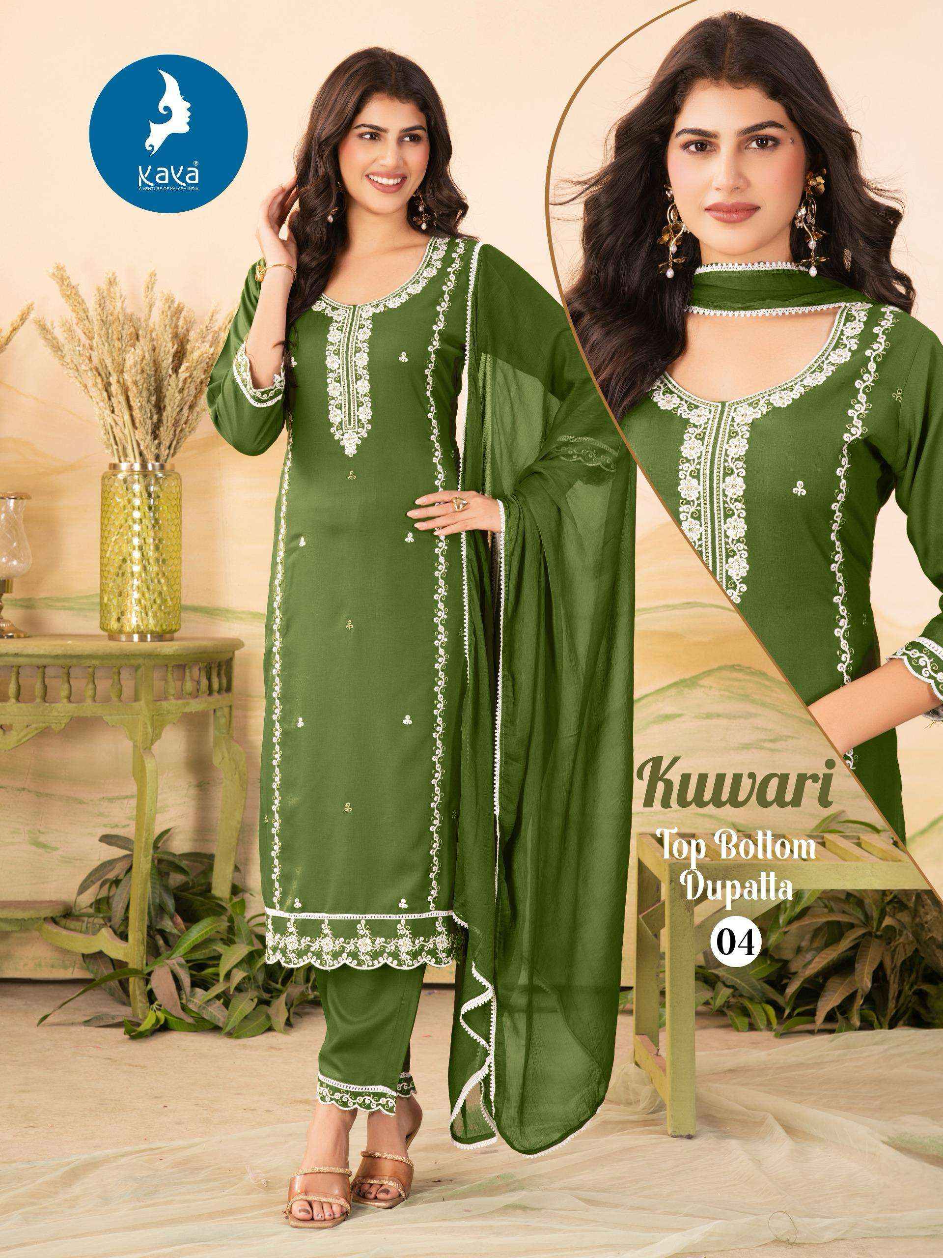 Kaya Kuwari Rayon Kurti Combo 6 pcs Catalogue