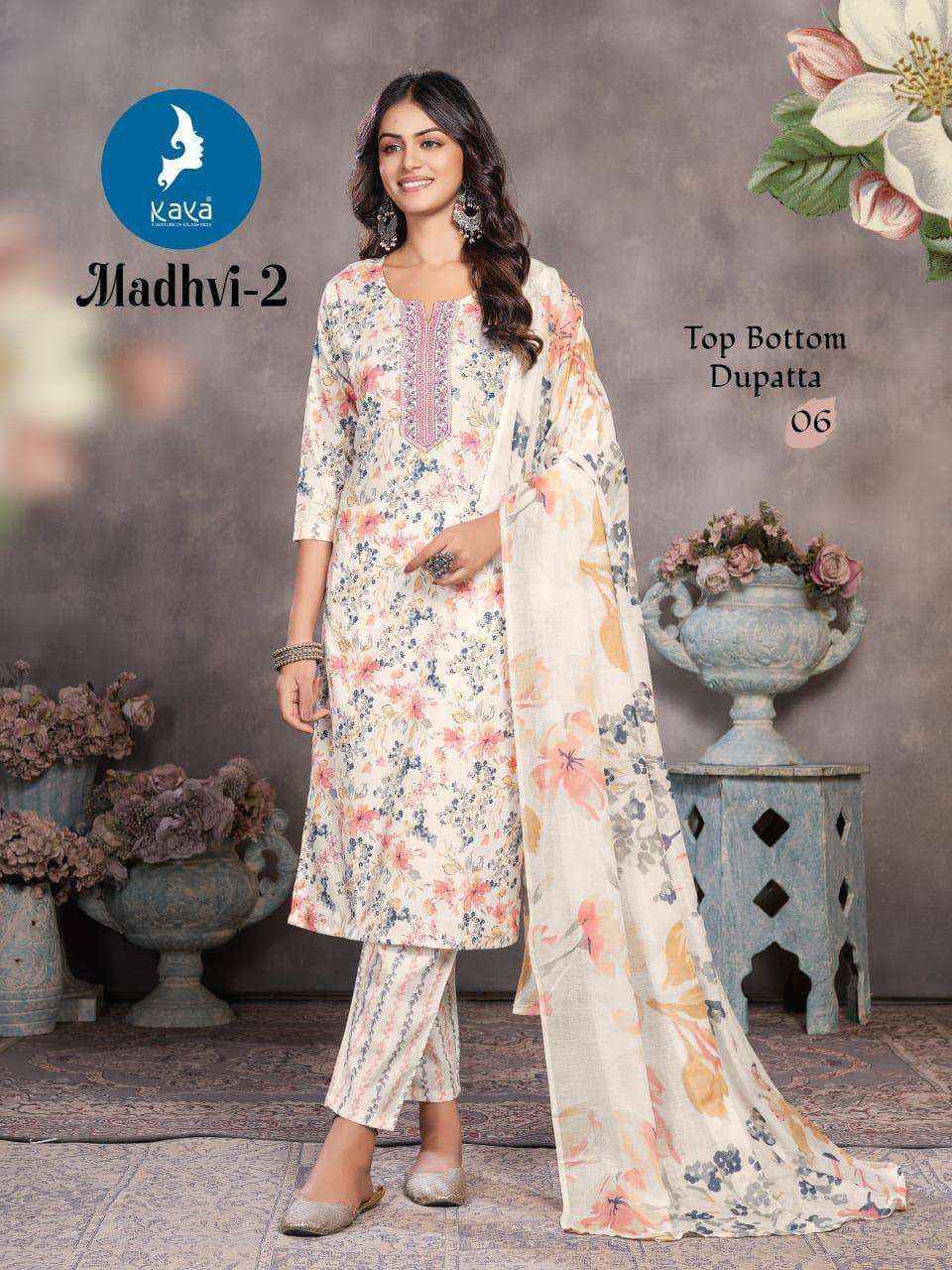 Kaya Madhvi Vol 2 Cotton Kurti Combo 6 pcs Catalogue