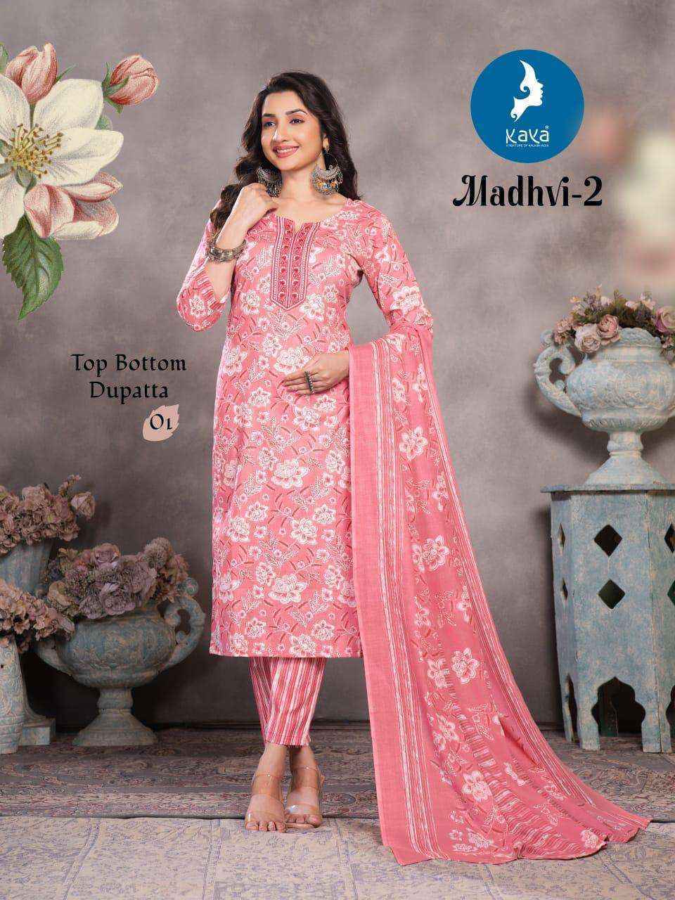 Kaya Madhvi Vol 2 Cotton Kurti Combo 6 pcs Catalogue