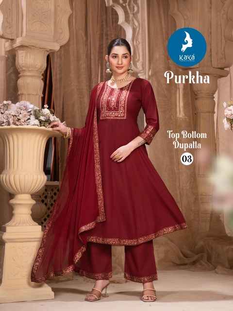 Kaya Purkha Rayon Kurti Combo 6 pcs Catalogue