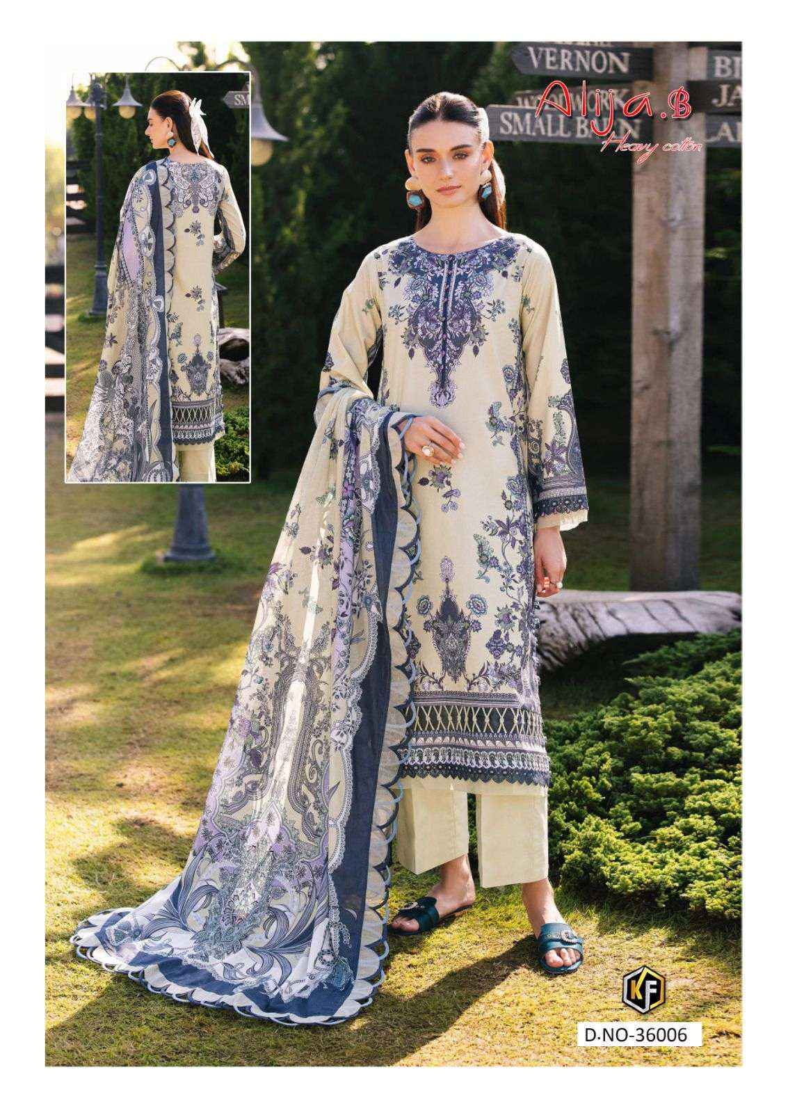 Keval Fab Alija B Vol 36 Cotton Dress Material 6 pcs Catalogue