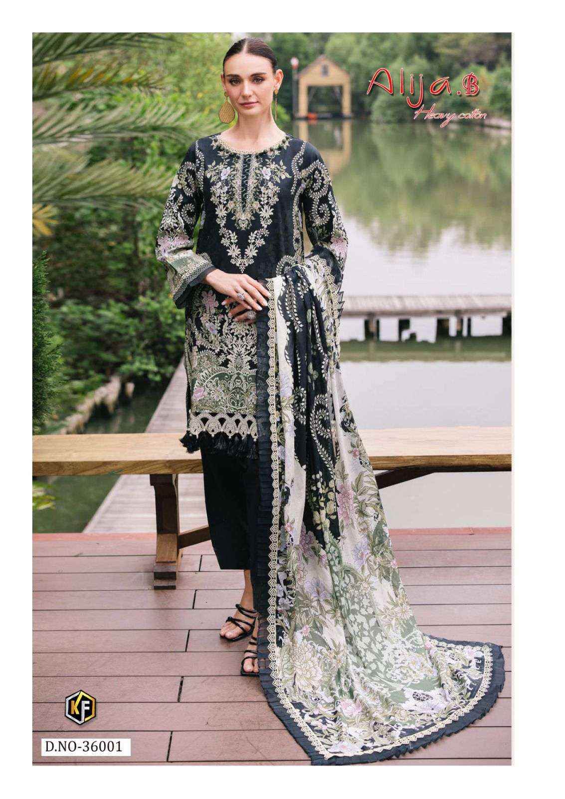 Keval Fab Alija B Vol 36 Cotton Dress Material 6 pcs Catalogue