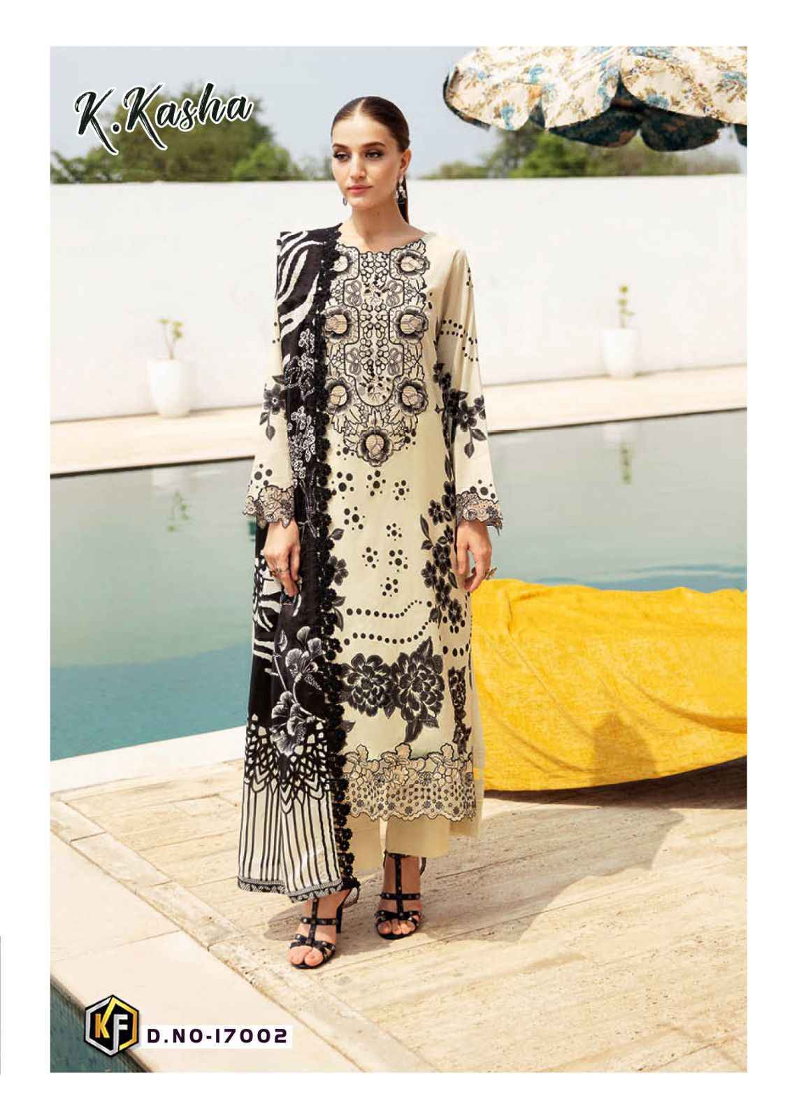 Keval Fab K Kasha Vol 17 Cotton Dress Material 6 pc Cataloge