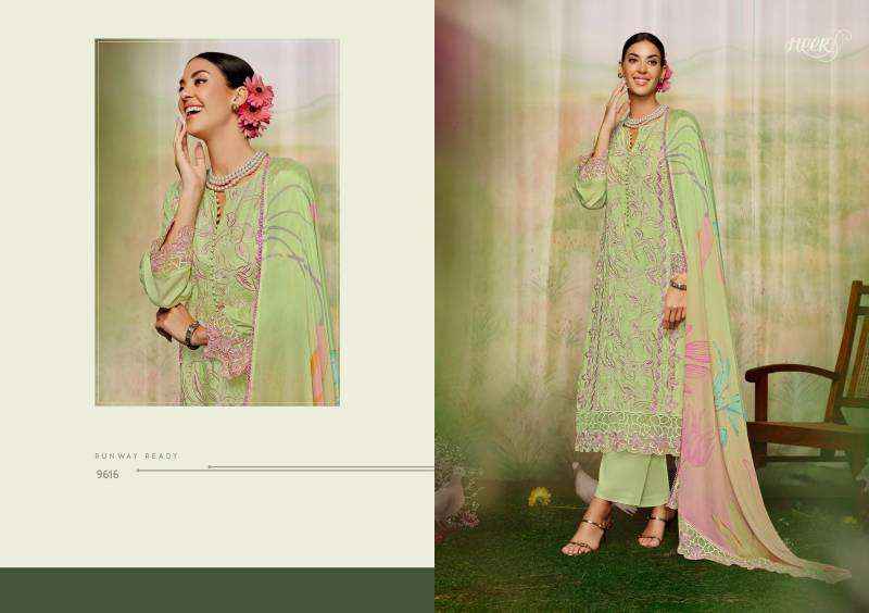 Kimora Heer Mariyam Musline Dress Material 6 pcs Catalogue