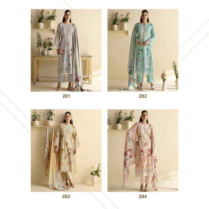 Kimora Sohni Rare Vol 21 Lawn Cotton Dress Material 4 pcs Catalogue