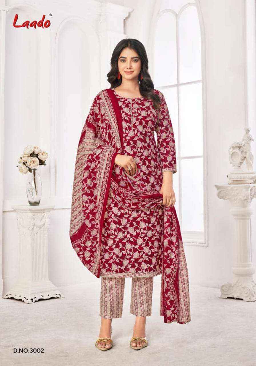 Laado Princess Vol 3 Cotton Dress Material 10 Pcs Catalog
