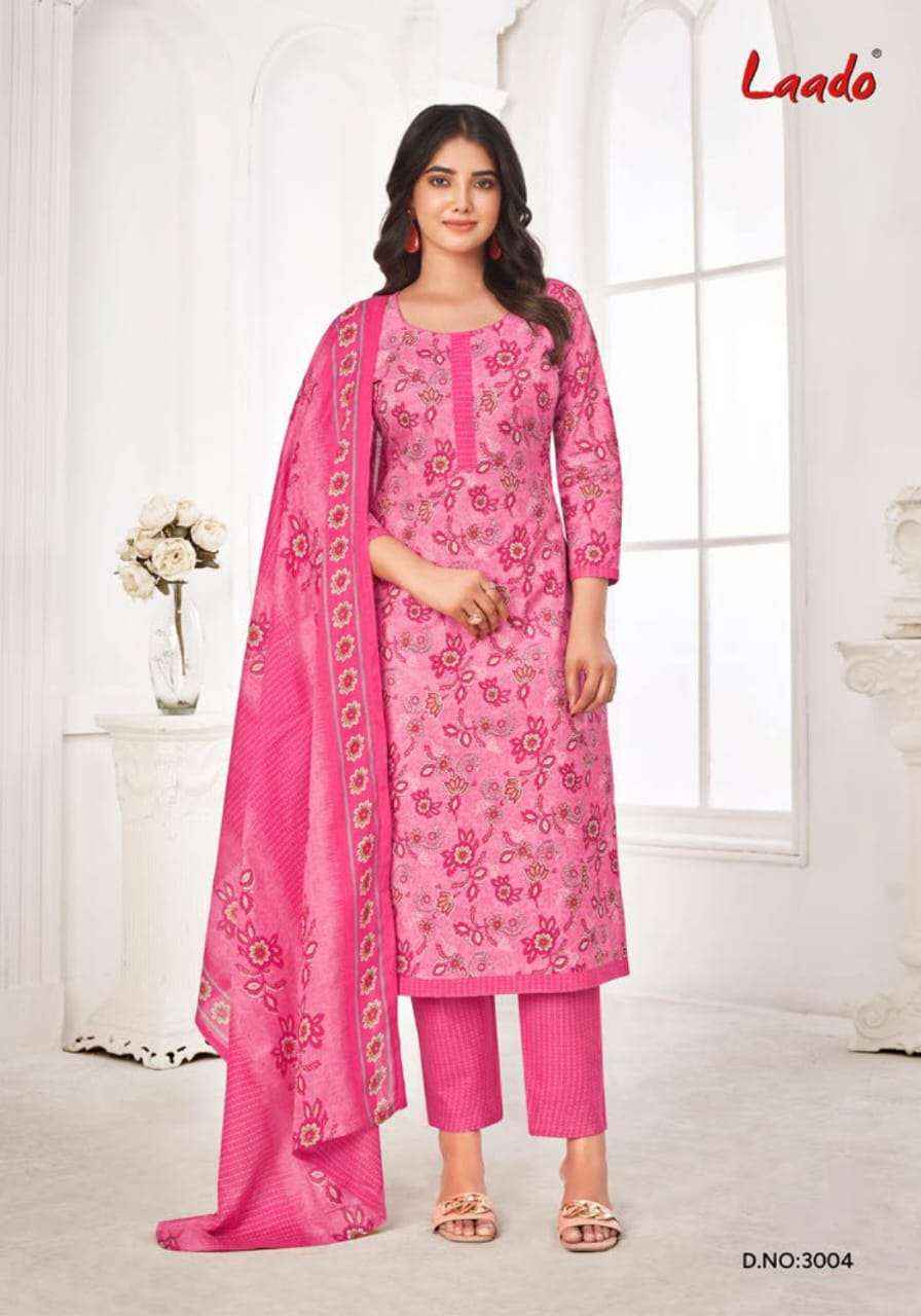 Laado Princess Vol 3 Cotton Dress Material 10 Pcs Catalog