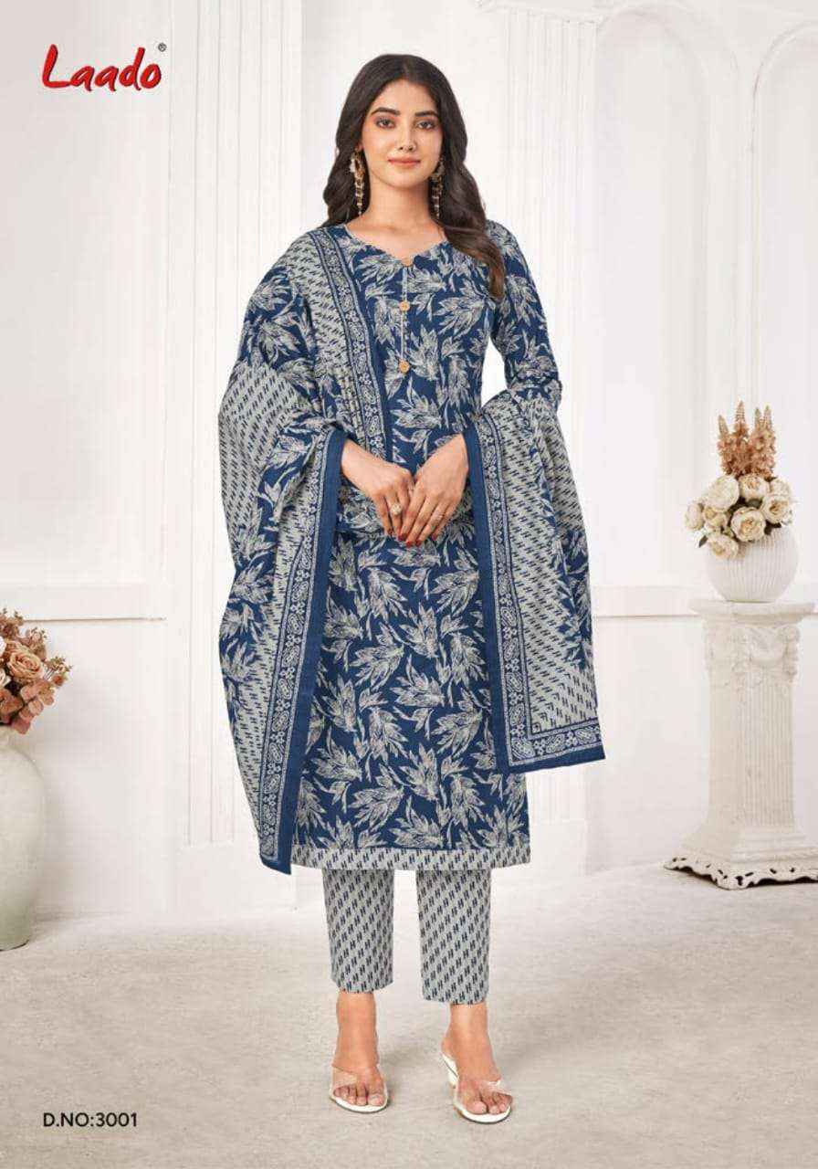 Laado Princess Vol 3 Cotton Dress Material 10 Pcs Catalog