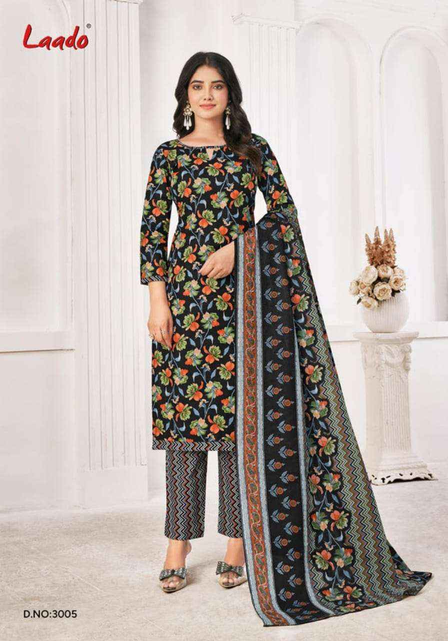Laado Princess Vol 3 Cotton Dress Material 10 Pcs Catalog