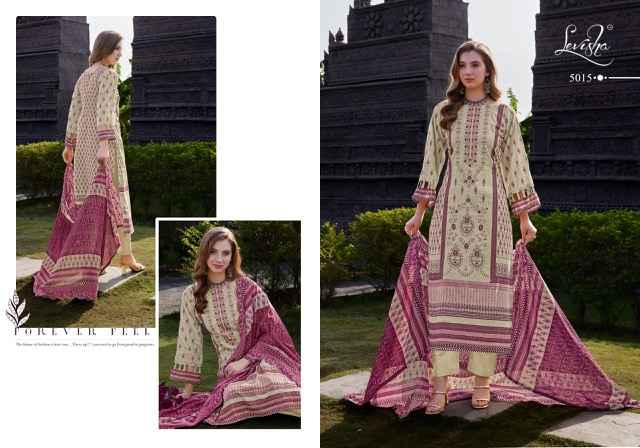 Levisha Madhubala Vol 5 Cambric Cotton Dress Material 8 pcs Catalogue