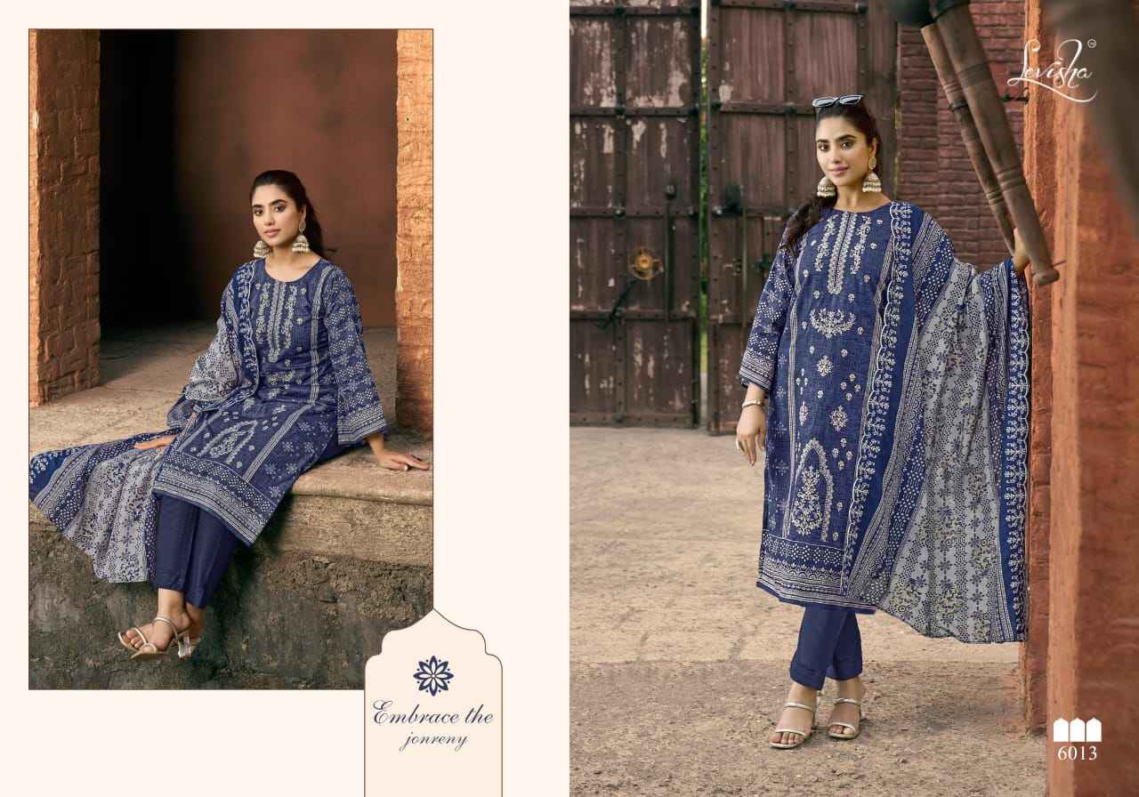 Levisha Madhubala Vol 6 Cambric Cotton Dress Material 8 pcs Catalogue