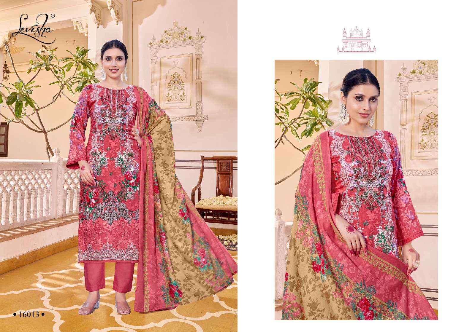 Levisha Naira Nx Vol 16 Cotton Dress Material 8 pcs Catalogue
