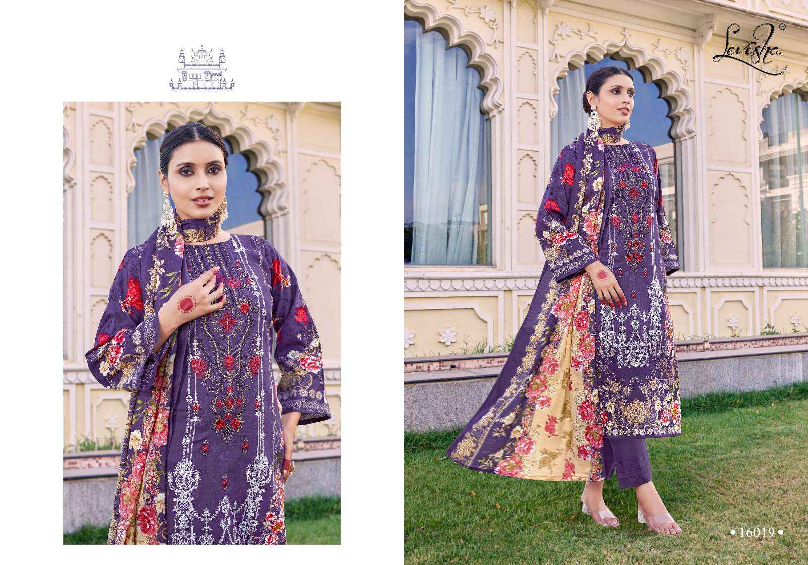 Levisha Naira Nx Vol 16 Cotton Dress Material 8 pcs Catalogue