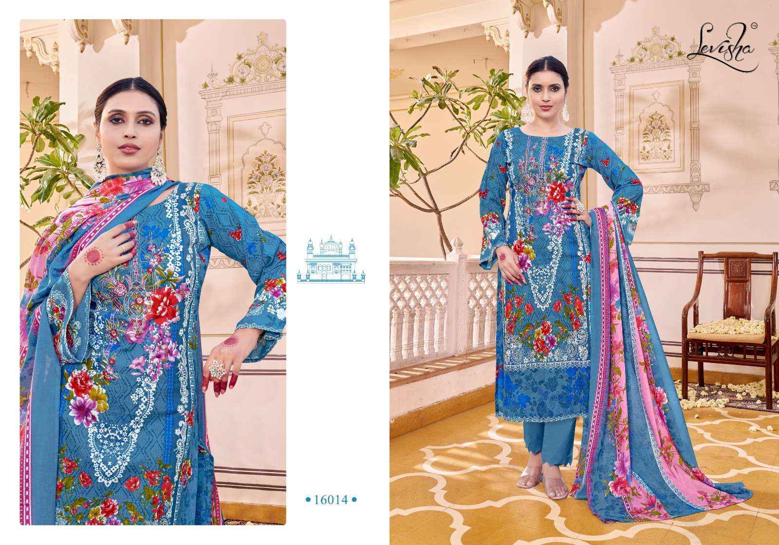 Levisha Naira Nx Vol 16 Cotton Dress Material 8 pcs Catalogue