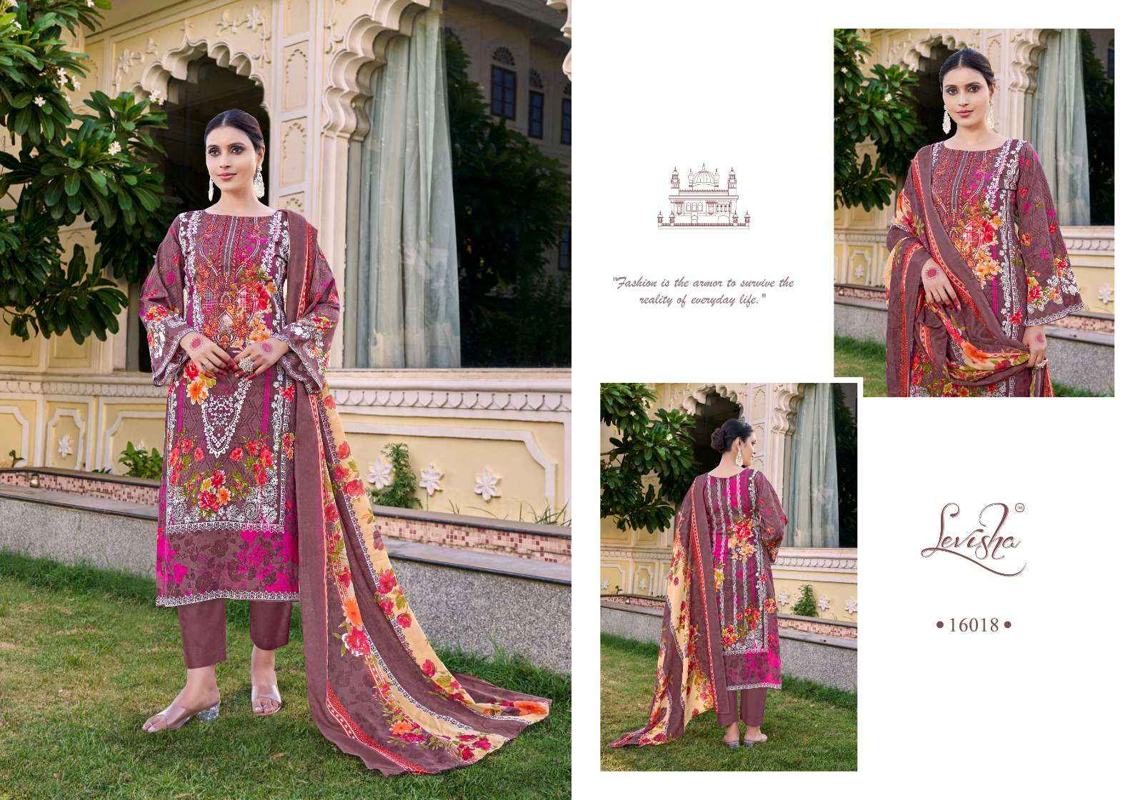Levisha Naira Nx Vol 16 Cotton Dress Material 8 pcs Catalogue