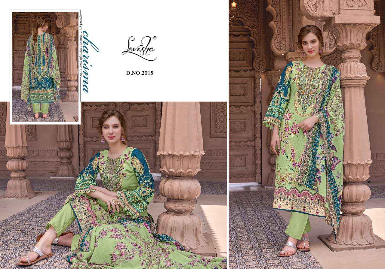 Levisha Nargis Nx Vol 2 Lawn Cotton Dress Material 6 pcs Catalogue