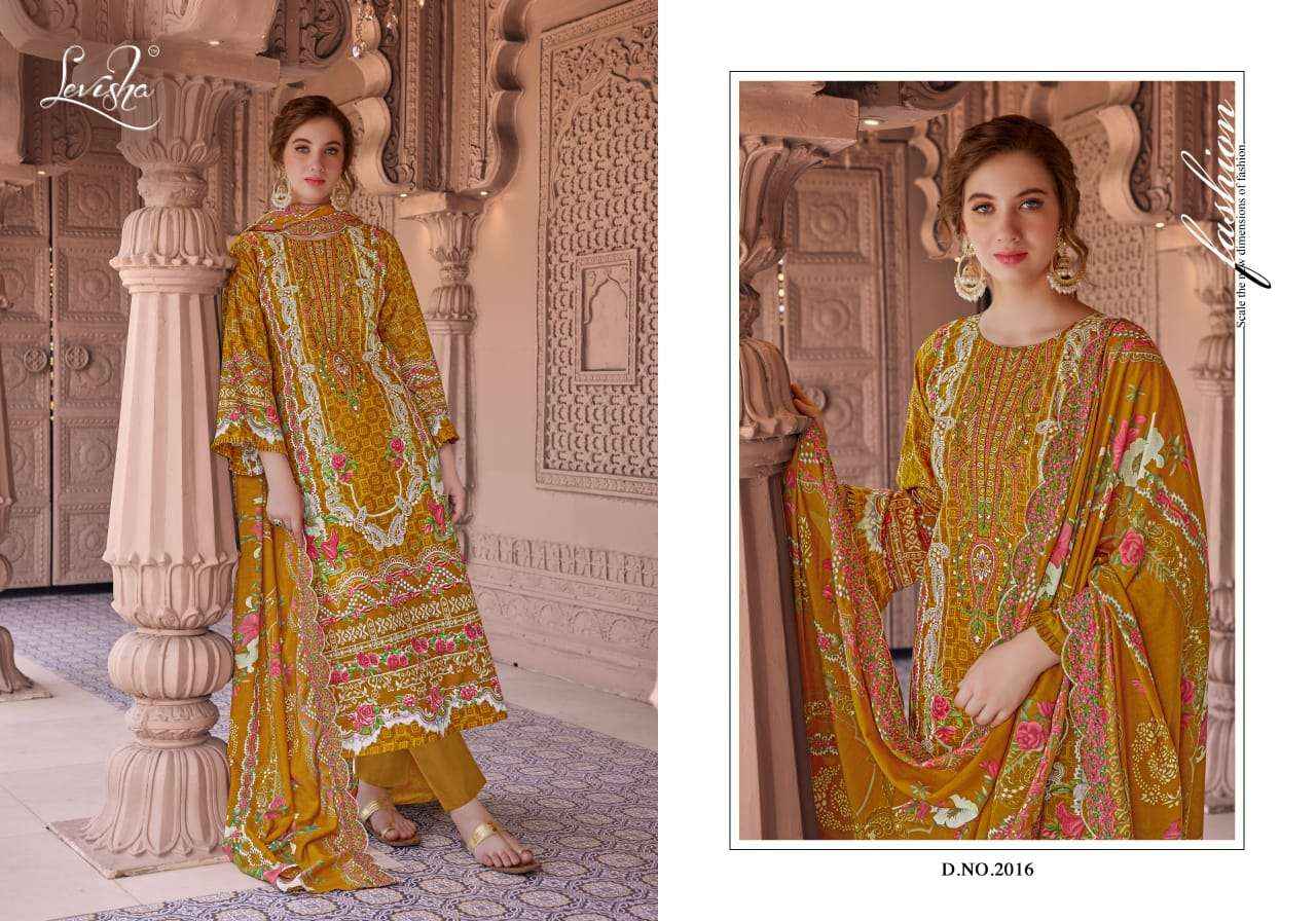 Levisha Nargis Nx Vol 2 Lawn Cotton Dress Material 6 pcs Catalogue