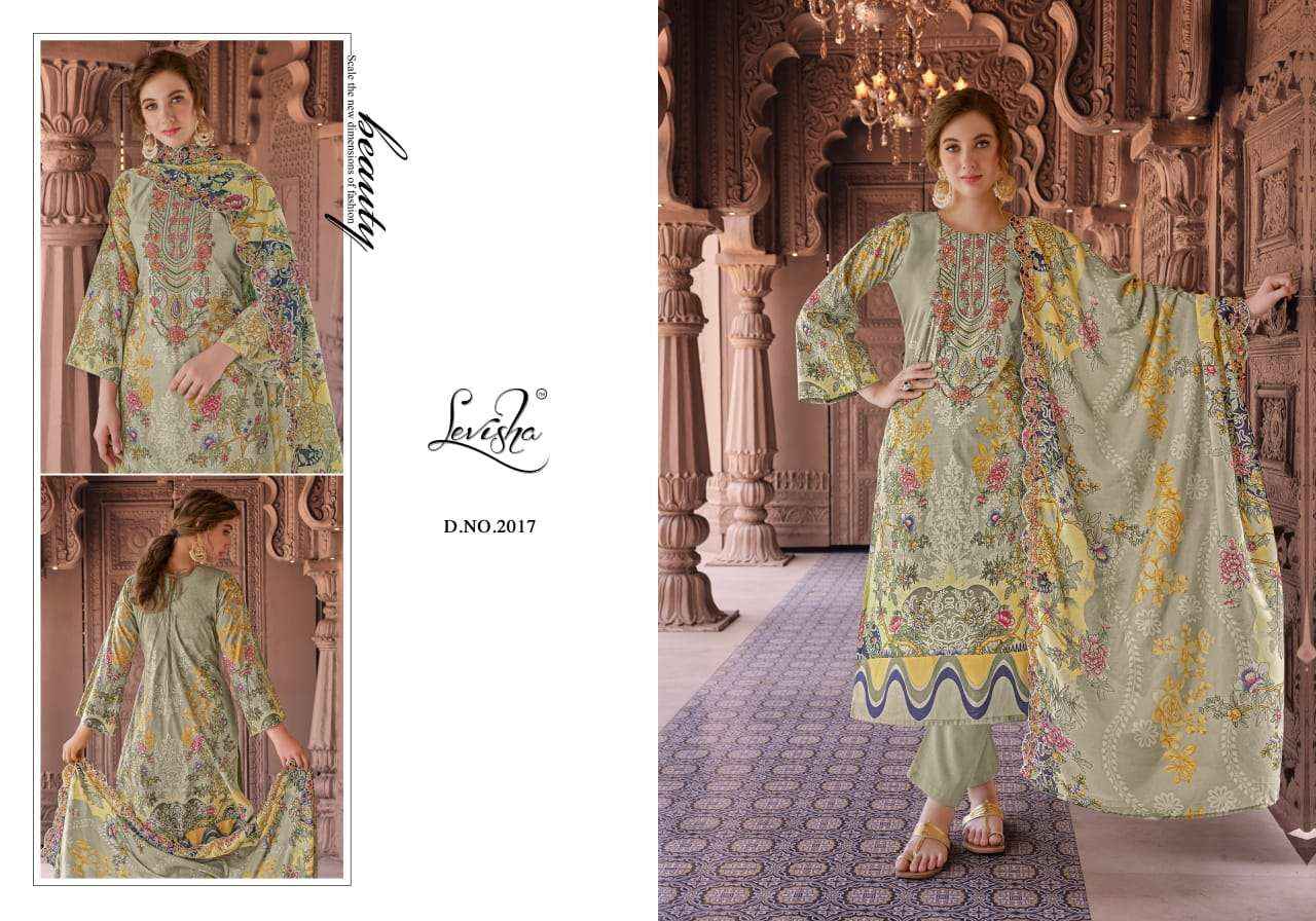 Levisha Nargis Nx Vol 2 Lawn Cotton Dress Material 6 pcs Catalogue