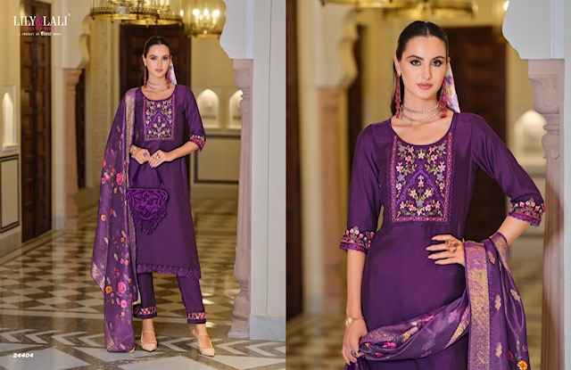Lily & Lali Malvika Vol 3 Readymade Viscose Dress 6 pcs Catalogue