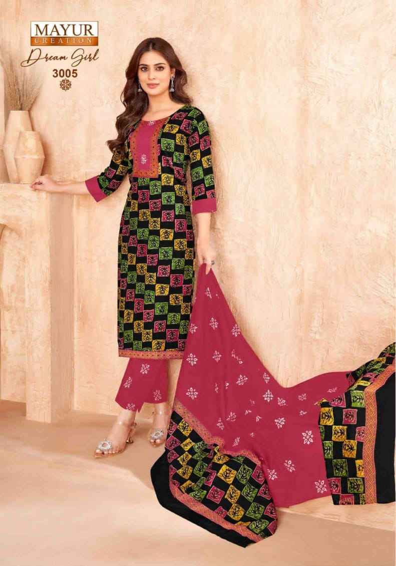 Mayur Creation Dream Girl Vol 3 Readymade Cotton Dress 10 pcs Catalogue