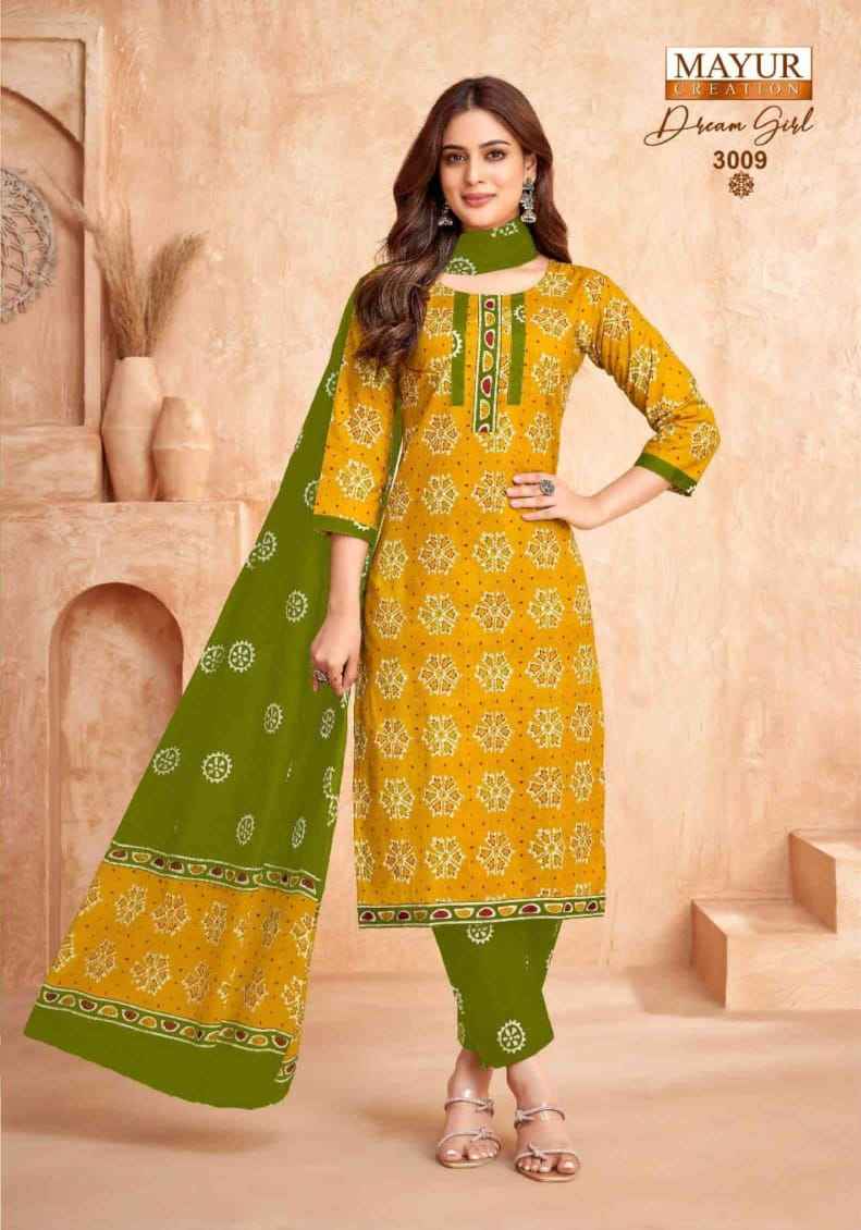 Mayur Creation Dream Girl Vol 3 Readymade Cotton Dress 10 pcs Catalogue