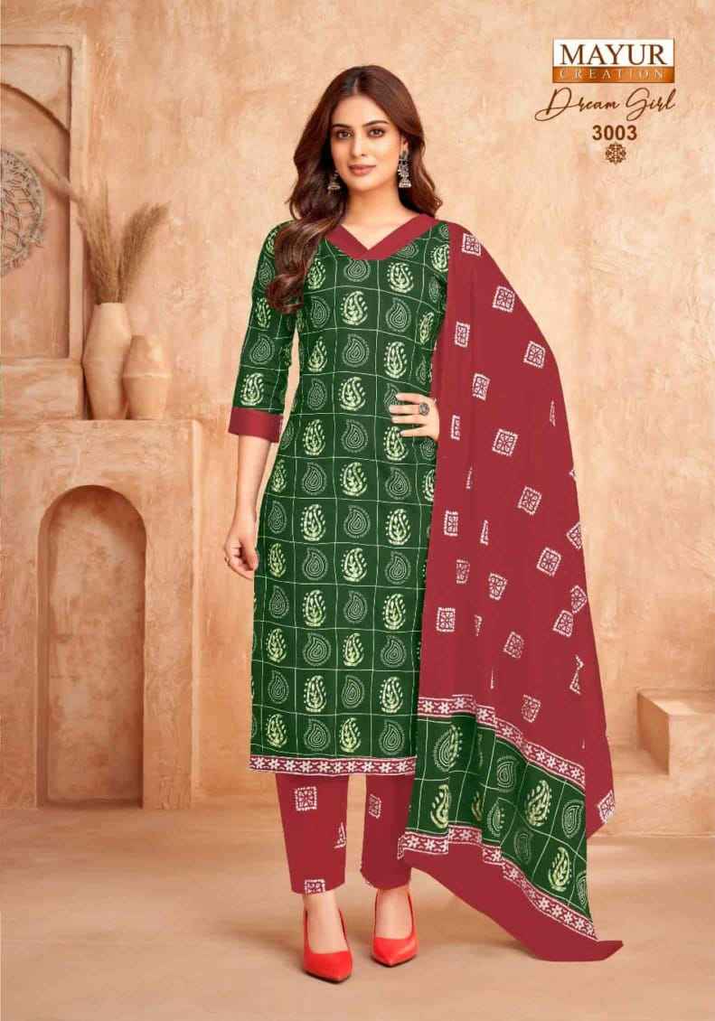 Mayur Creation Dream Girl Vol 3 Readymade Cotton Dress 10 pcs Catalogue