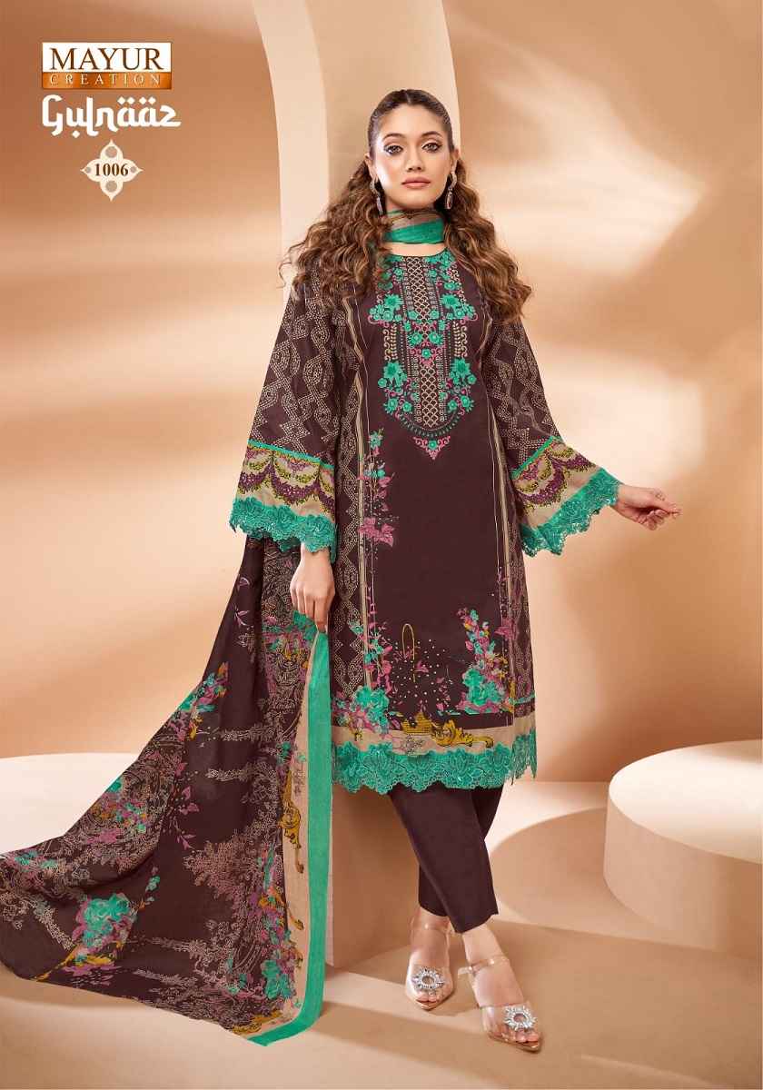Mayur Creation Gulnaaz Vol 1 Cotton Dress Material 8 pcs Catalogue
