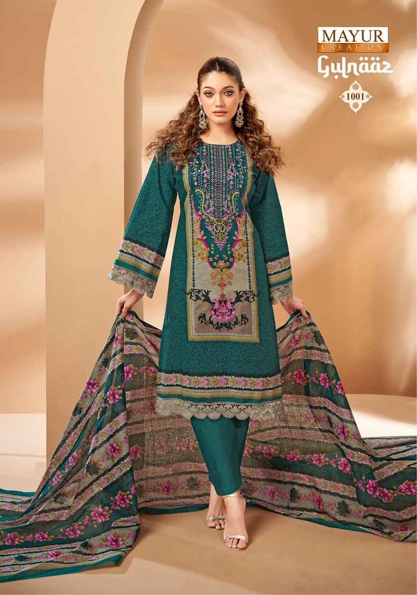 Mayur Creation Gulnaaz Vol 1 Cotton Dress Material 8 pcs Catalogue