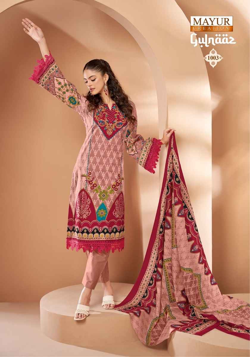 Mayur Creation Gulnaaz Vol 1 Cotton Dress Material 8 pcs Catalogue