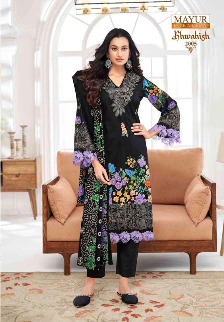 Mayur Creation Khwahish Vol 2 Lawn Cotton Dress Material 8 pcs Catalogue