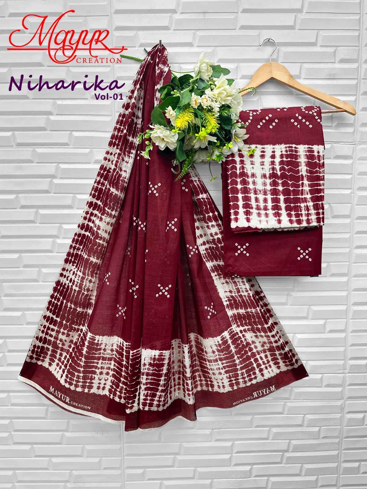 Mayur Creation Niharika Vol 1 Cotton Dress Material 10 pcs Catalogue