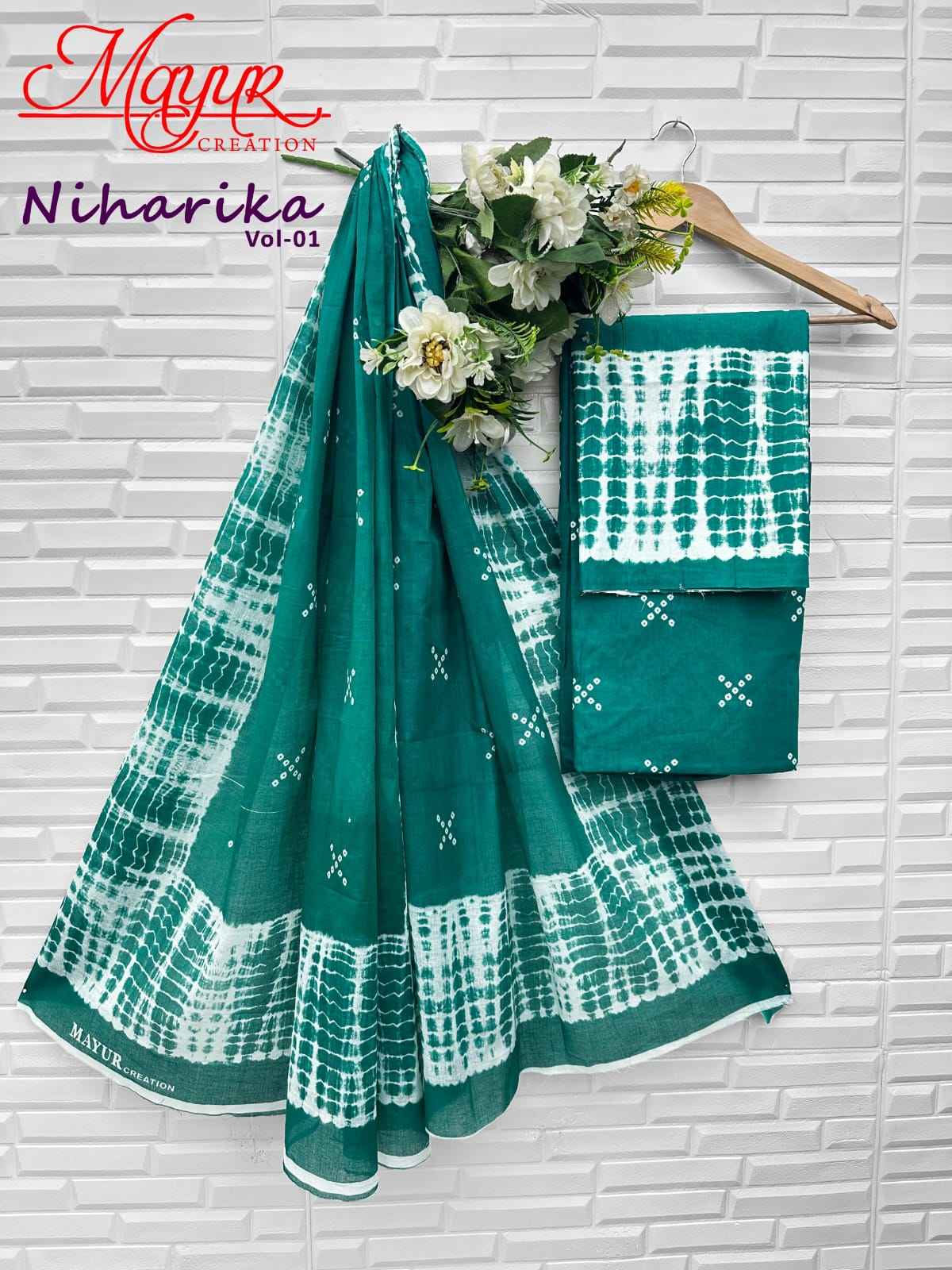 Mayur Creation Niharika Vol 1 Cotton Dress Material 10 pcs Catalogue