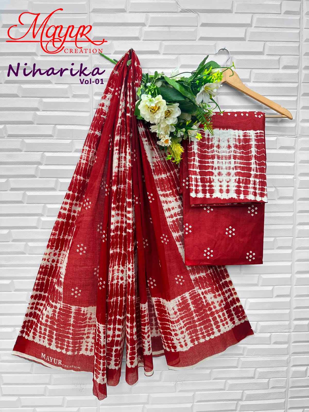 Mayur Creation Niharika Vol 1 Cotton Dress Material 10 pcs Catalogue
