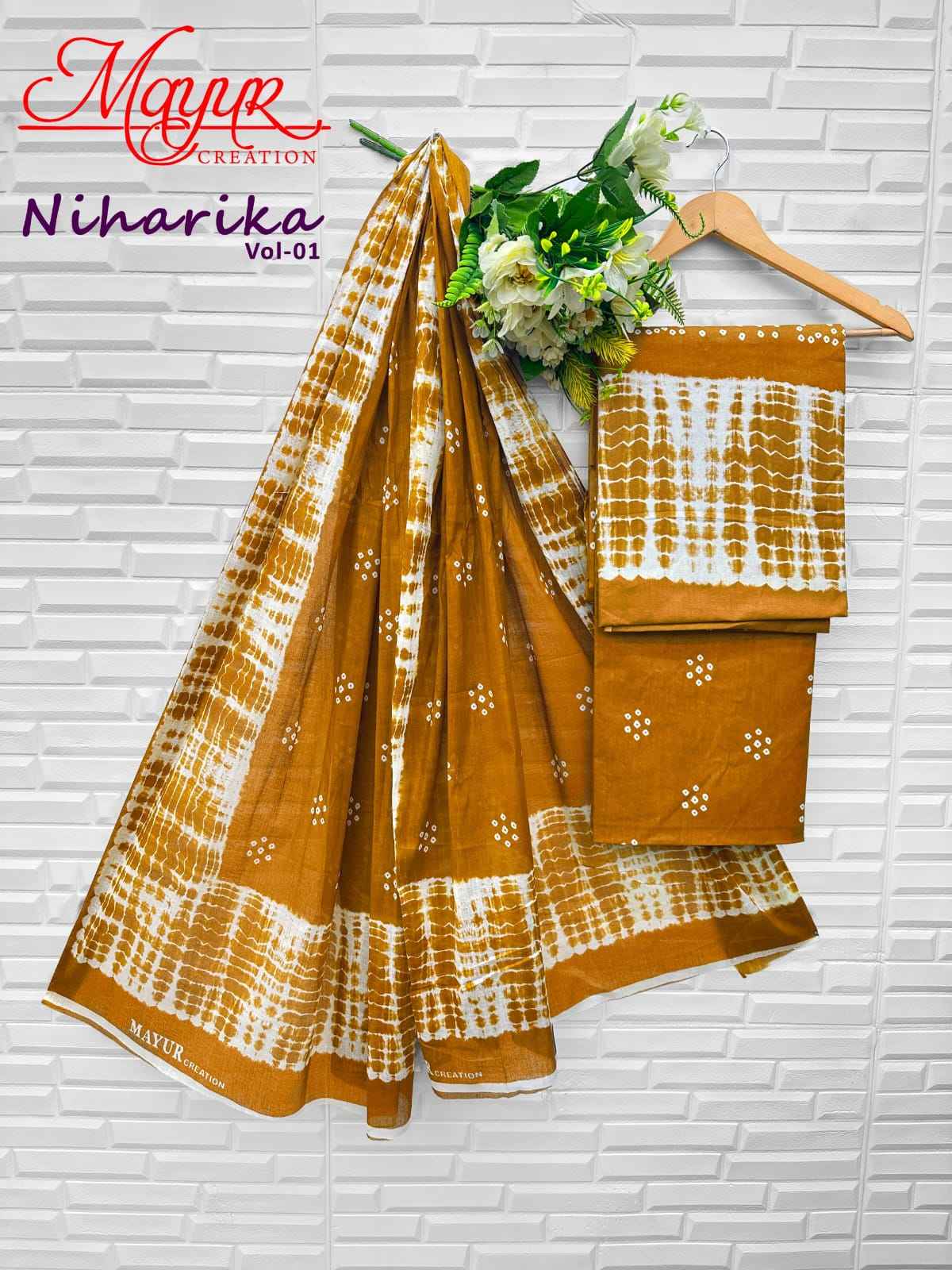 Mayur Creation Niharika Vol 1 Cotton Dress Material 10 pcs Catalogue