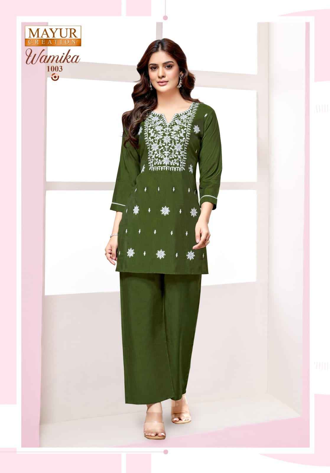 Mayur Creation Wamika Vol 1 Vetican  Silk Co Ord Set 6 pcs Catalogue