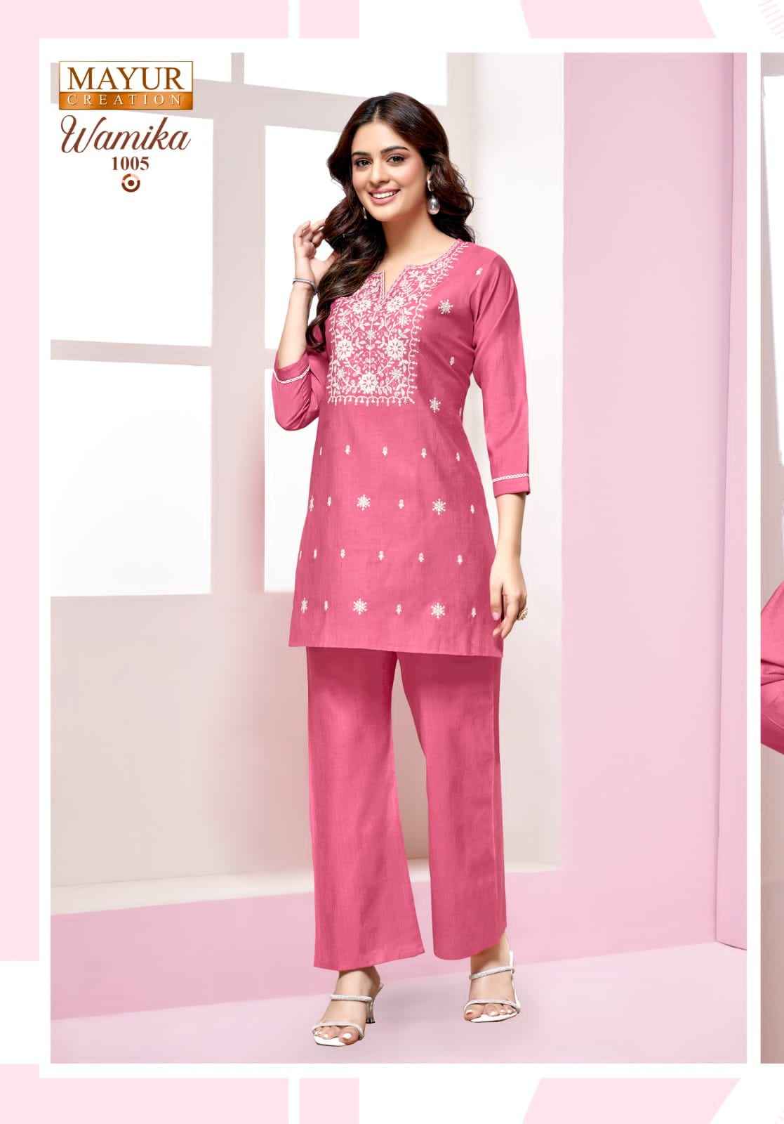 Mayur Creation Wamika Vol 1 Vetican  Silk Co Ord Set 6 pcs Catalogue