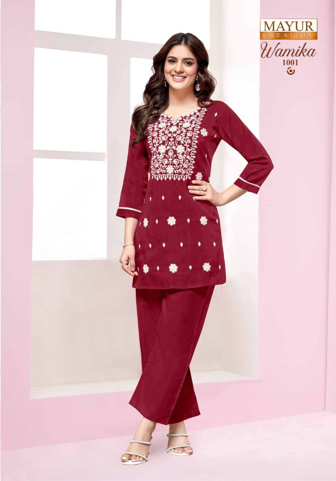 Mayur Creation Wamika Vol 1 Vetican  Silk Co Ord Set 6 pcs Catalogue