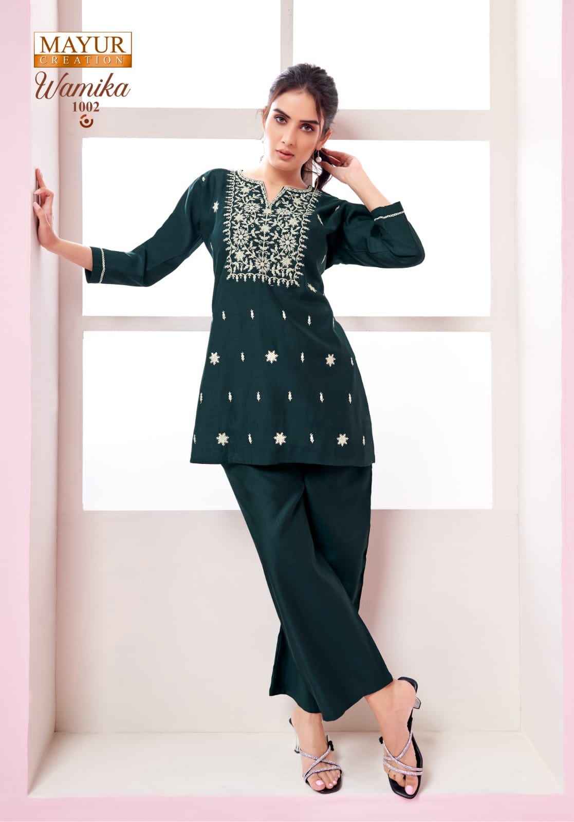 Mayur Creation Wamika Vol 1 Vetican  Silk Co Ord Set 6 pcs Catalogue