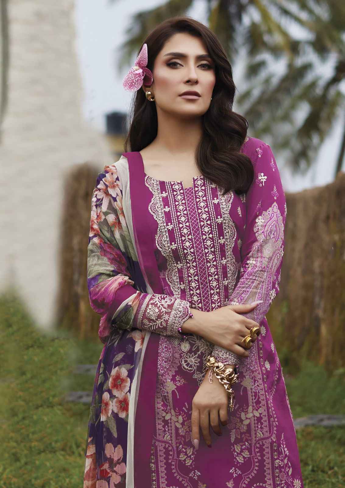 Mishri Creation Flora Vol 4 Lawn Cotton Dress Material 6 pcs Catalogue