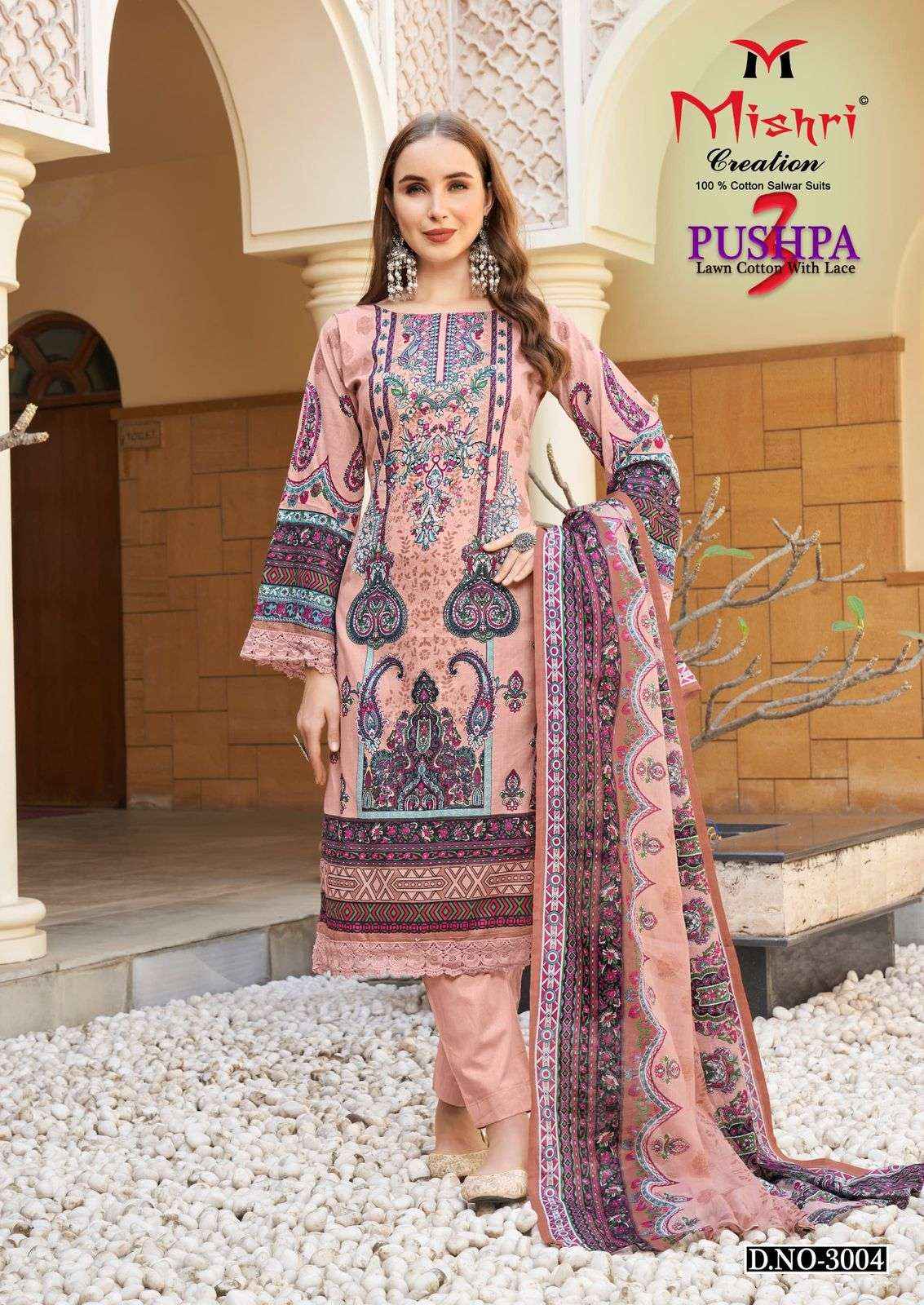 Mishri Creation Pushpa Vol 3 Readymade Cotton Dress 6 pcs Catalogue