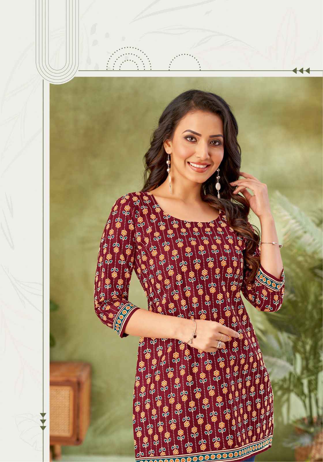 Miss World Choice Khushi Vol 2 Cotton Kurti 10 pcs Catalogue