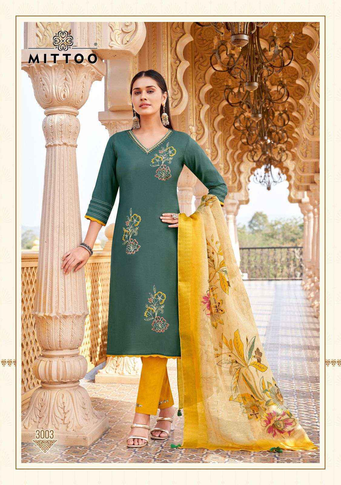 Mittoo Ayushi Viscose Silk Kurti Combo 6 pcs Catalogue