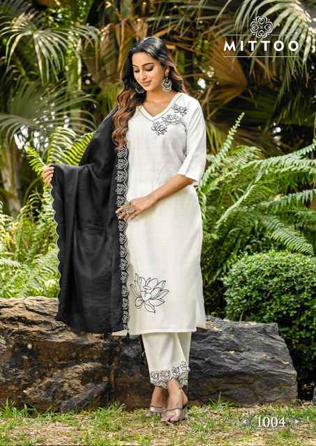 Mittoo Elite Viscose Silk Kurti Combo 6 pcs Catalogue